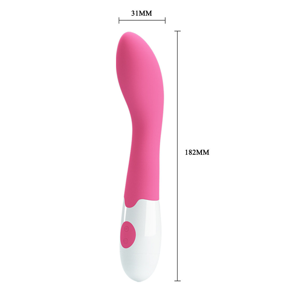 Вибратор для точки G Pretty Love Bishop, розовый Sex Aura Киев - изображение 6