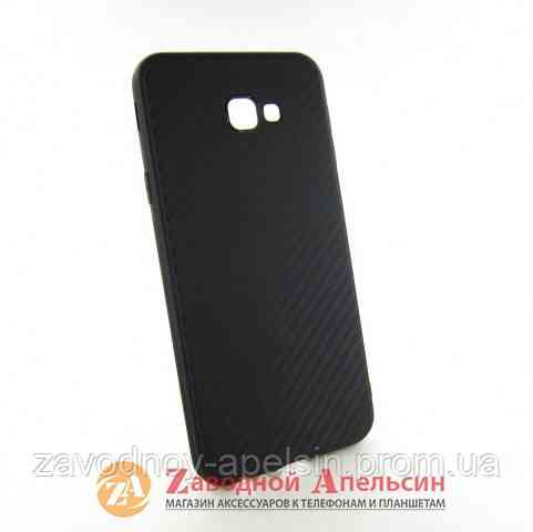 Samsung J4 J415 Plus защитный чехол карбон Одесса