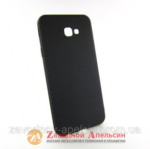 Samsung J4 J415 Plus защитный чехол карбон Одесса - изображение 1