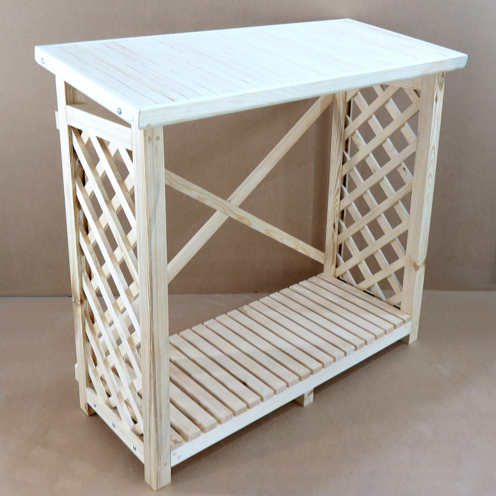 Дровница деревянная 