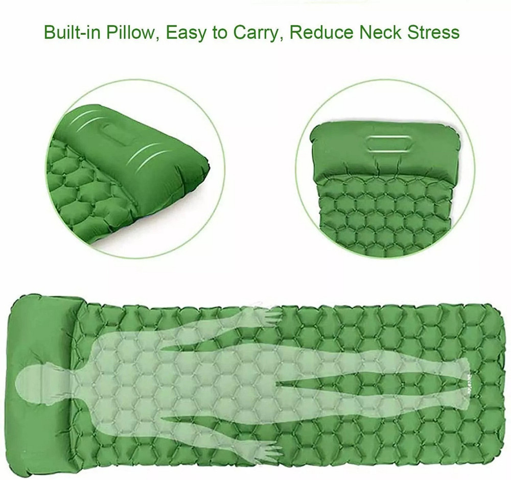 Надувний туристичний килимок-матрац 190x60x5 см WMC-TRI-017 Одесса - изображение 5