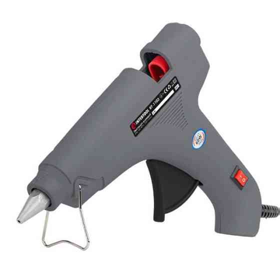 Пістолет клейовий 60(185) Вт, 165-180°C, під стрижні 10,8-11,5 мм, 8-20 г/хв INTERTOOL RT-1103 Киев