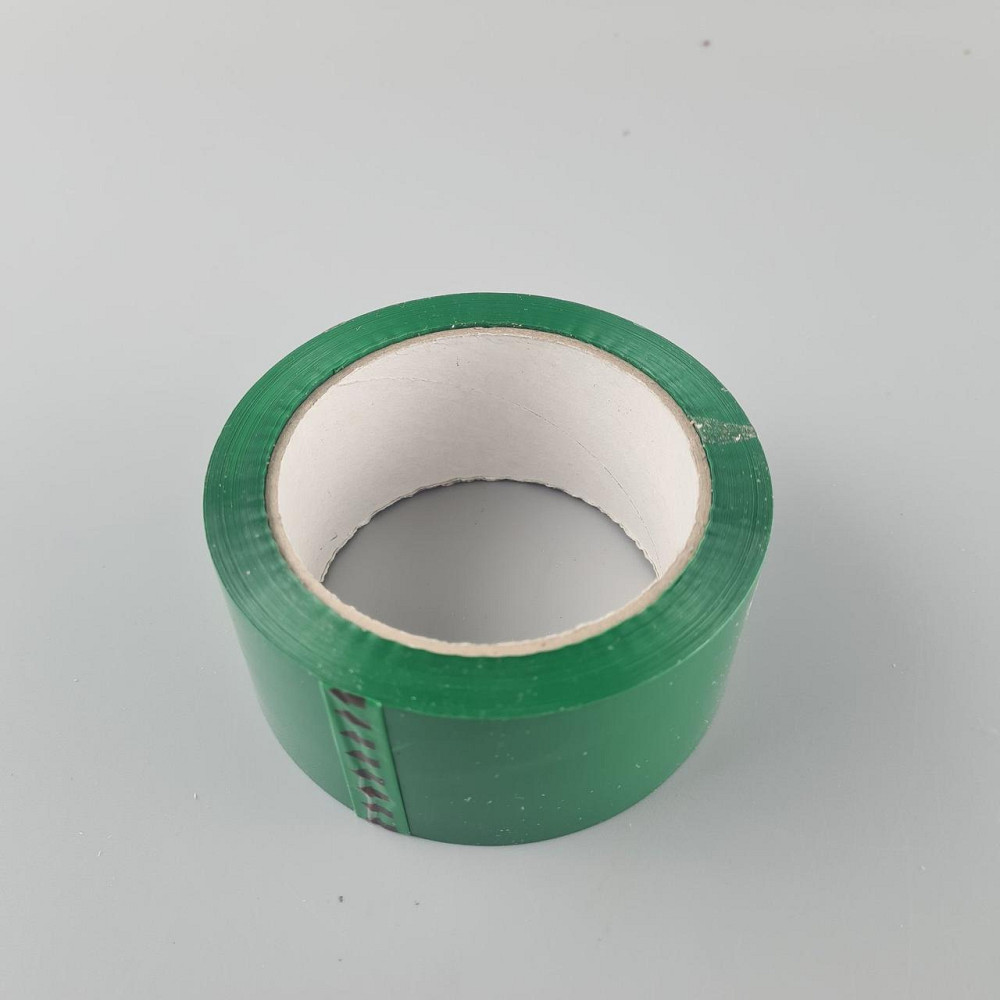 Упаковочный скотч Зелёный (цвет Авокадо) 38мк 45мм 80метров 