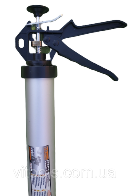 Пистолет для герметика усиленный Richman 600 мл C8016 Коломыя - изображение 3