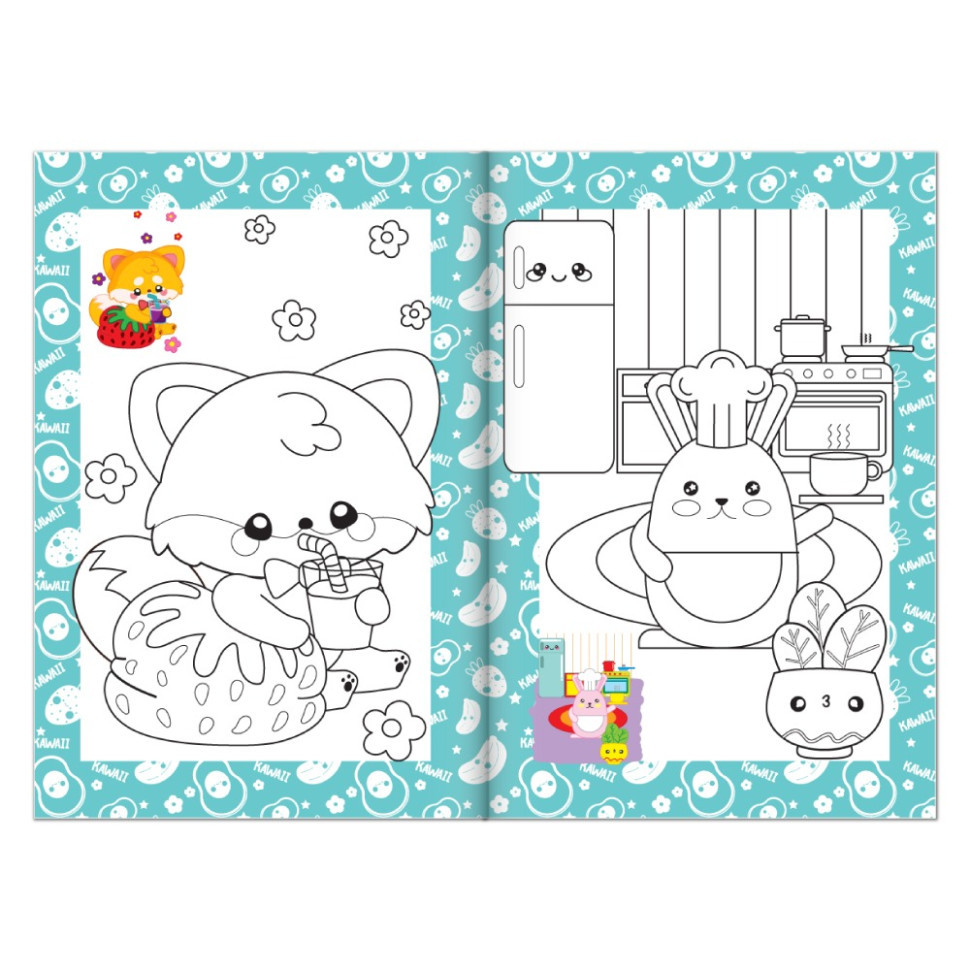 Книжка раскраска 