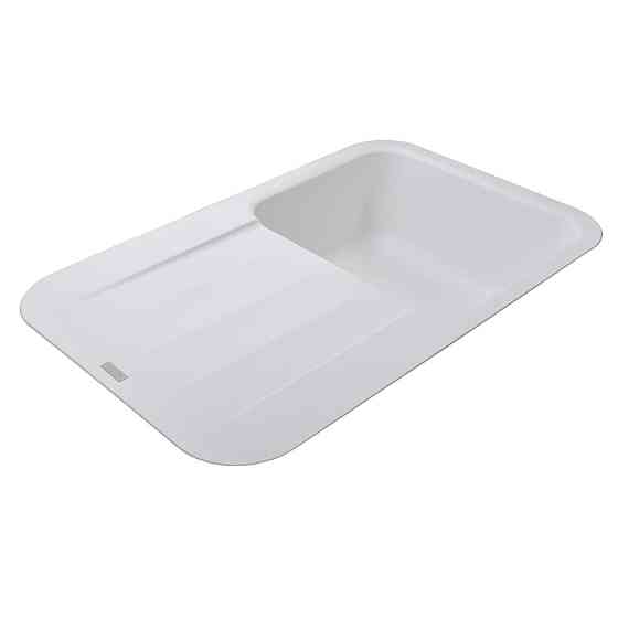 Гранітна мийка Globus Lux OBER білий 780х500мм-А0007 (000022439) Київ