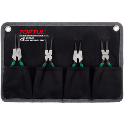 Автомобильный съемник Toptul стопорных колец 4шт. (в чехле) (GPAQ0401) Винница - изображение 1