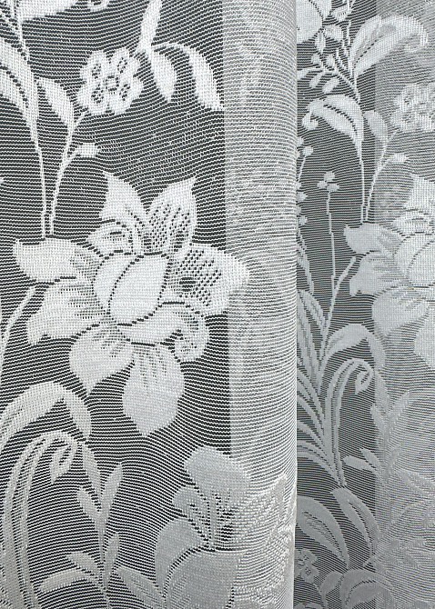 Тюль VR-Textil 1606т Жакард Білий 300х270 см (42-0559) Київ - фото 6