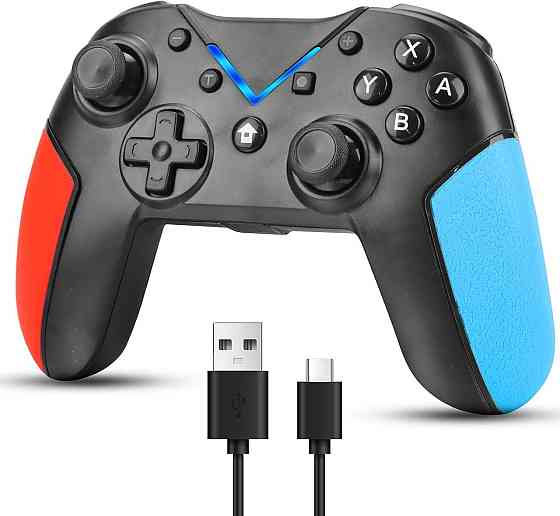 Беспроводной контроллер для Nintendo Switch Switch Lite PC Bluetooth, геймпад джойстик гироскоп турбо вибрация Киев