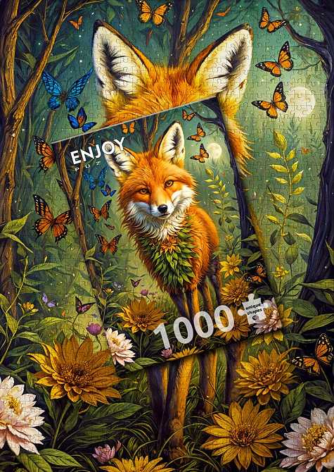 Пазл Зачарована лисиця - Enchanted Fox (Enjoy-2162) Киев - изображение 6