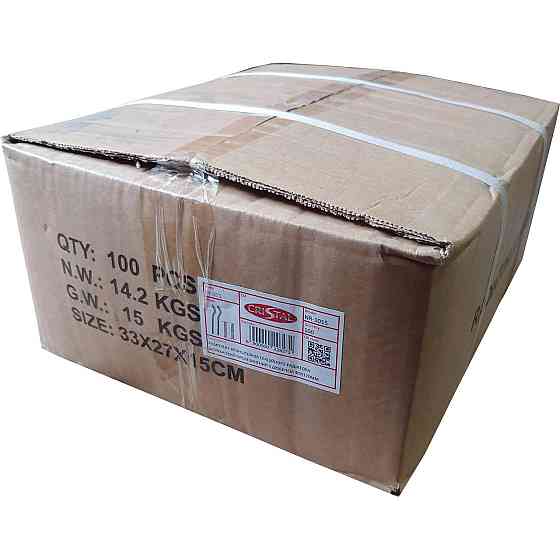 Комплект кронштейнов радиатора CRISTAL NS-1015 штырьковый прорезиненный с дюбелем Ø9х170мм (2шт) Киев