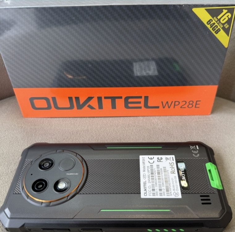 Смартфон Oukitel WP28Е 4+12 RAM /64GB Green,Black(Global Version) Київ - фото 3