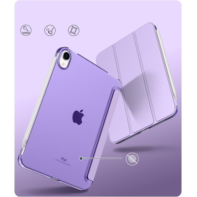 Чехол для планшета BeCover Tri Fold Hard BeCover Apple iPad Mini 7 2024 Purple (712455) Винница - изображение 2