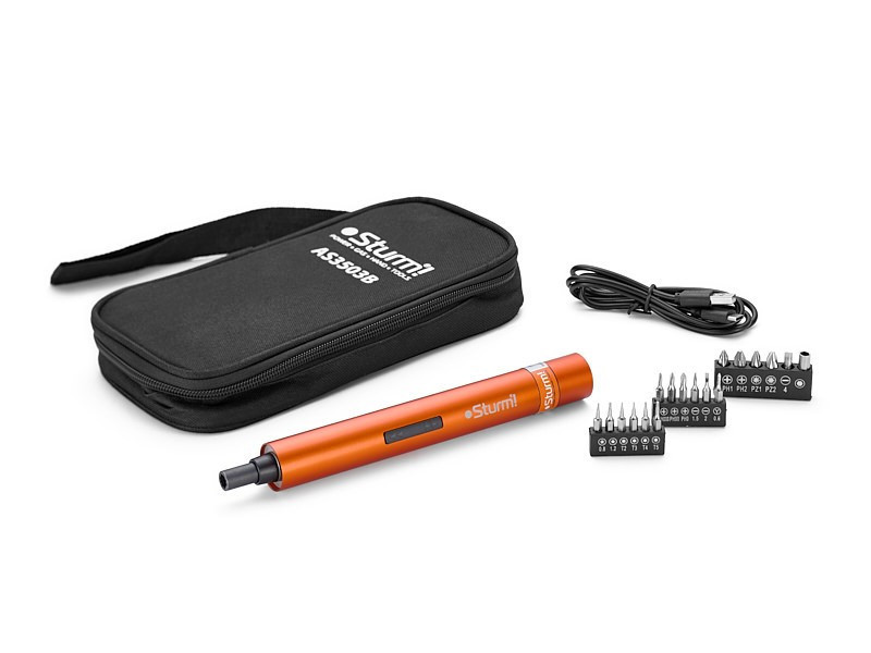 Аккумуляторная отвертка (3.6В, 1,5Ач, в сумке) Sturm AS3503B (читать описание) Ровно - изображение 1