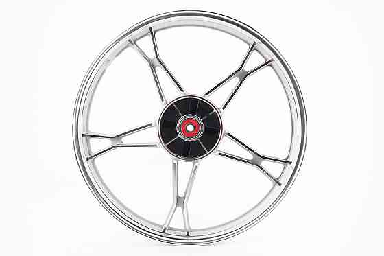 Диск задній литий 1,4-17" DELTA, сріблястий (вісь 12мм) Київ