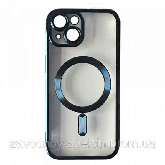 Iphone 15 Чехол магнит Titanium Blue (синий) Одесса