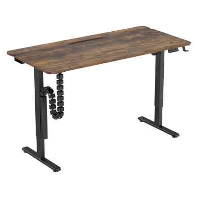 Компьютерный стол OfficePro з електрорегулюванням висоти 1500 x 720 мм Dark Wood/Black (ODE1575DW) Винница