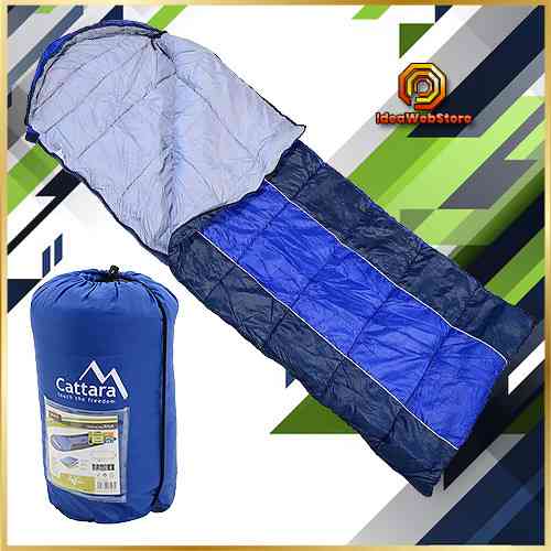 Спальный мешок Спальник туристический одеяло с капюшоном CATTARA 