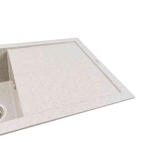 Гранітна мийка для кухні VALESO SOLID 7843 матова Сірий Коломыя