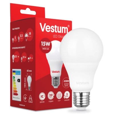 Лампочка Vestum G45 6W 4100K 220V E27 (1-VS-1201) Вінниця - фото 2