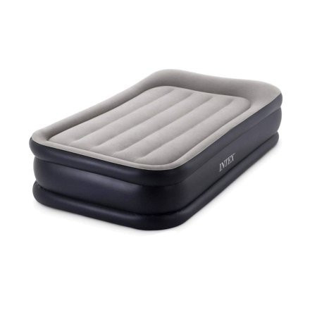 Надувная одноместная кровать Intex со встроенным электронасосом 191 х 99 х 42 см. Киев - изображение 1