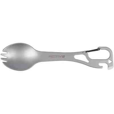 Ложка-виделка туристична Active Taller Grey (GHKS001) Вінниця