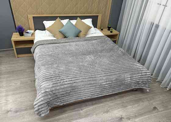 Плед 200х230 см (+-10см) на овчине 