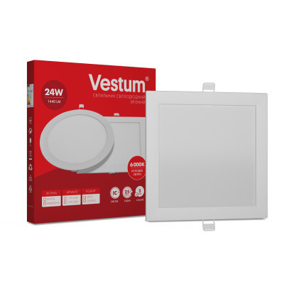 Світильник Vestum LED 24W 6000K 220V (1-VS-5206) Вінниця - фото 1