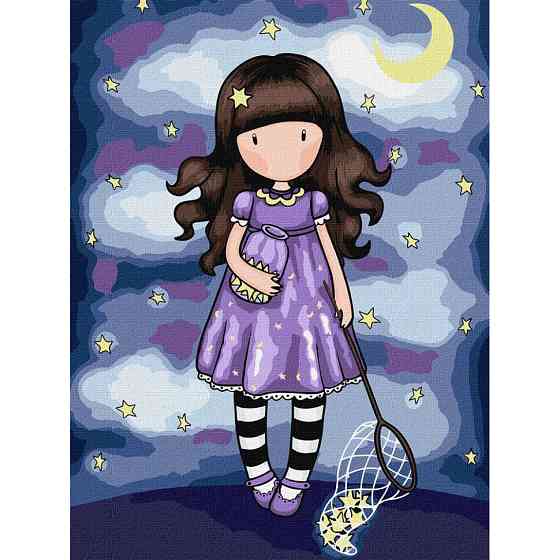Картина за номерами "Catch A Falling Star Santoro Gorjuss Collection" KHO8680, 30х40 см Вінниця