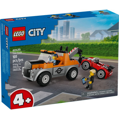 Конструктор LEGO City Евакуатор і ремонт спортивних авто (60435) Вінниця - фото 1