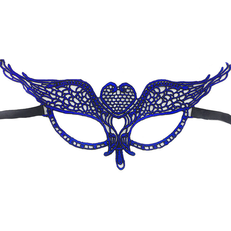 Венеціанська маска для карнавалу one size синій Київ - фото 3