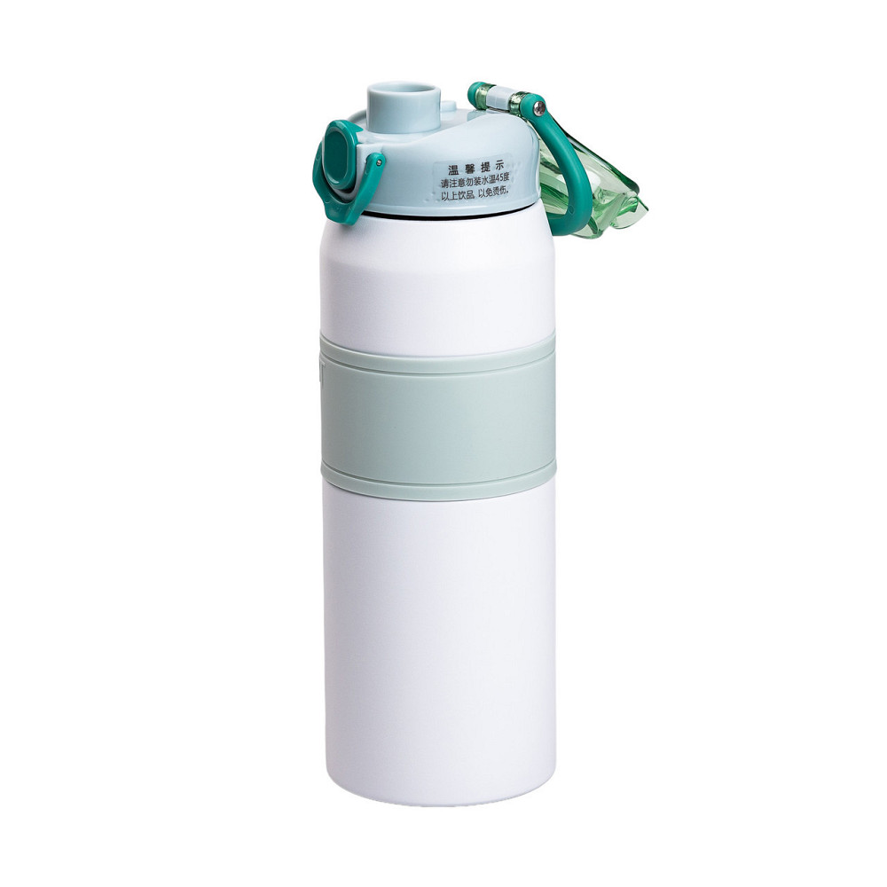 Мятный термос из нержавейки с мундштуком, 800 мл Киев - изображение 2