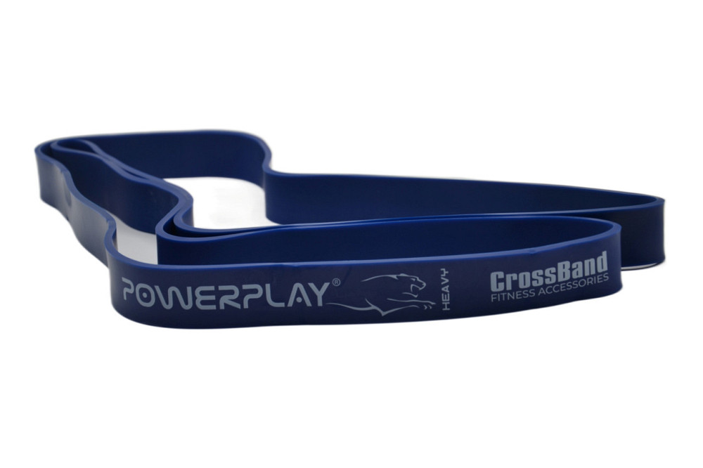 Еспандер-петля (гумка для фітнесу і кроссфіту) PowerPlay 4115 Power Band Синя (20-45kg) Луцьк - фото 5