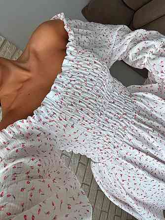 Жіноча романтична легка сукня з натуральної тканини муслін 100% бавовна Одеса