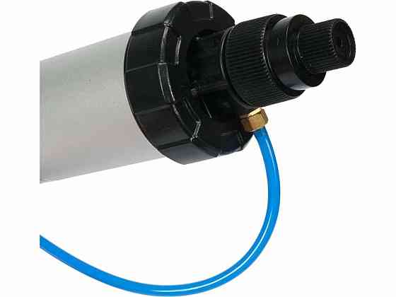 Пістолет пневматичний для нанесення герметиків YATO трубовидний, V=600 мл, L=380 мм з алюмінію [10] Одеса