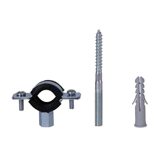 Хомут Thermo Alliance Standart 1/2" з чорною гумою (D20-25 мм) SD10015B Київ