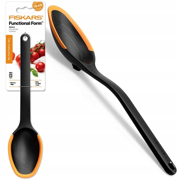 Універсальна Ложка кухарська 29 см Fiskars "Functional Form" (1027299) Силікон, пластик Нововолинськ - фото 1