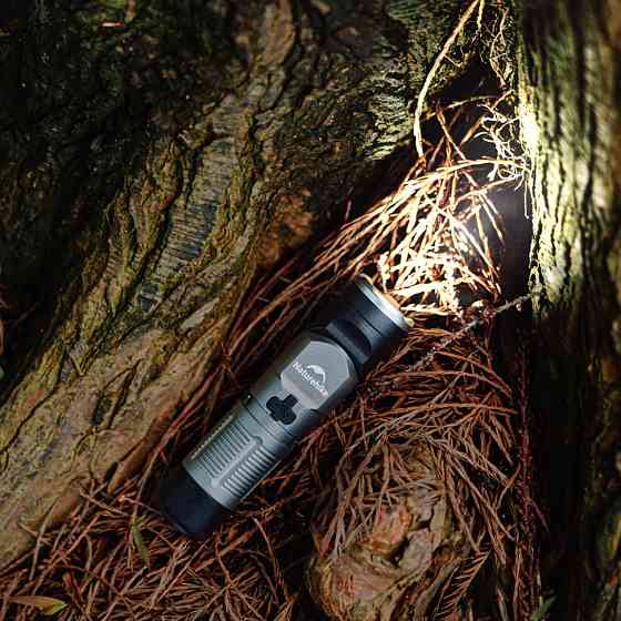 Ліхтар з кліпсою Naturehike CNK2450ZM013, чорно-сірий Київ