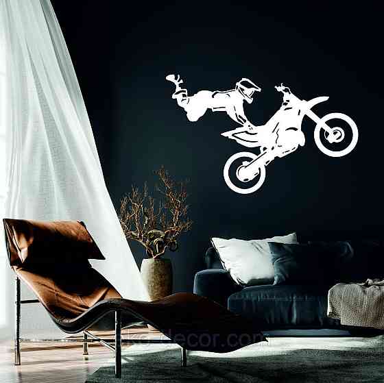 Декоративне настінне Панно «Мотофрістайл», Декор на стіну Київ