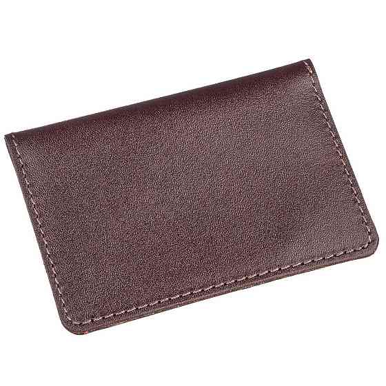 Обложка для прав яркая кожаная Shvigel 13971 Коричневая Киев