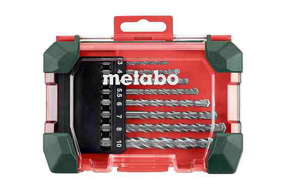 Набір свердл по каменю для дриля Metabo SP. 8 предм. (626706000) Коломия