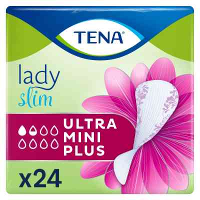 Урологические прокладки Tena Lady Slim Ultra Mini Plus 24 шт. (7322541116433) Винница