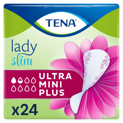 Урологические прокладки Tena Lady Slim Ultra Mini Plus 24 шт. (7322541116433) Винница - изображение 1