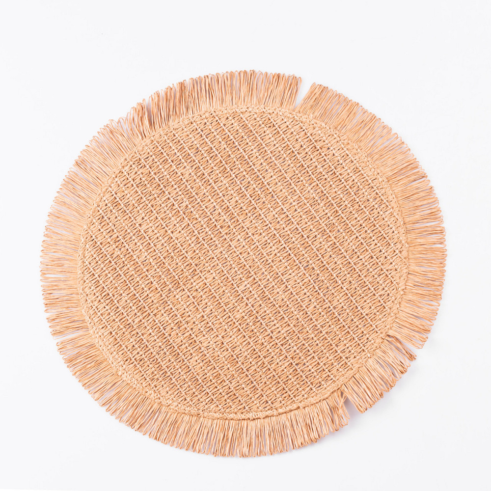 Yiwu Серветка сервірувальна на стіл кругла Ø38 (см) під тарілки HP-35-7BR Коломия - фото 2