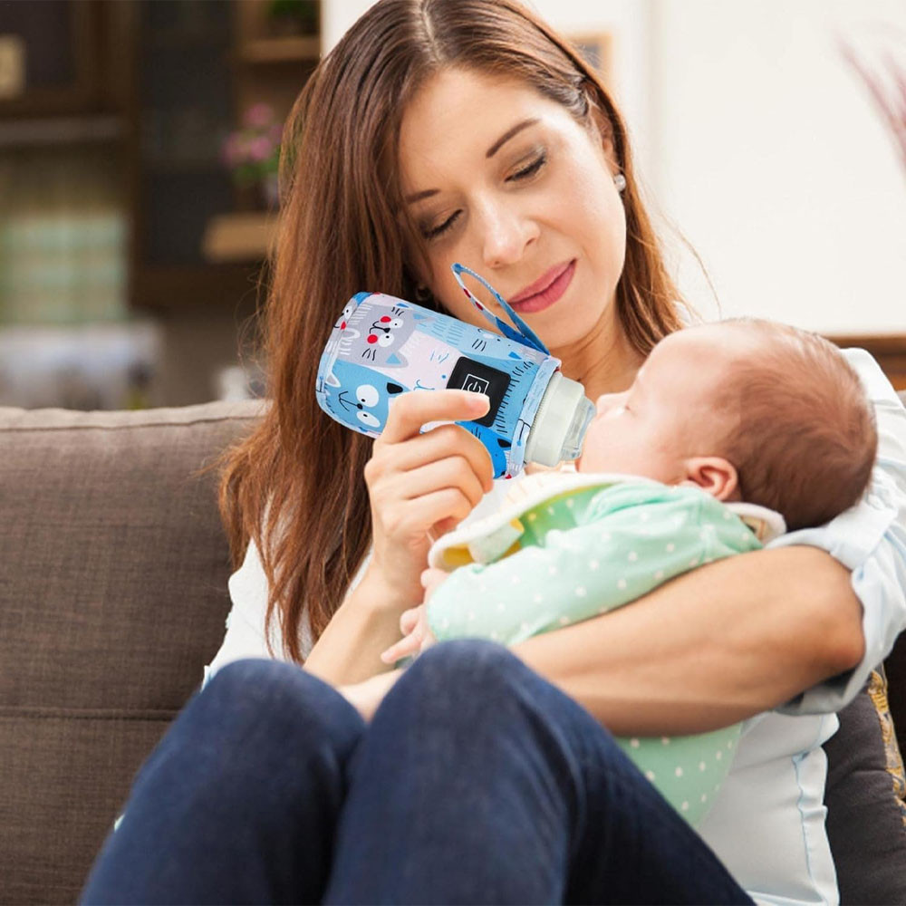 Підігрівач для пляшечок 3 режими, до +60°, від USB / Термос для пляшечок / Нагрівач для пляшок Київ - фото 2