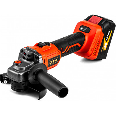Шлифовальная машина GTM AGC18/125BL, 125мм, 18В, 3000-8500об/мин (без АКБ и ЗУ) (AGC18/125BL_BARE TOOL) Винница - изображение 1