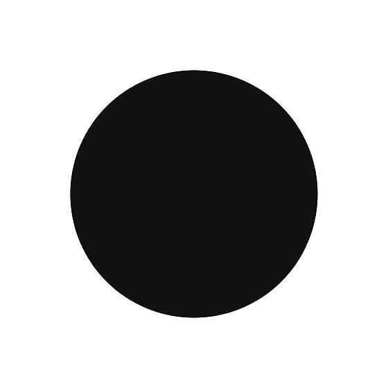 Лист акрил чёрный 3мм d490мм Киев