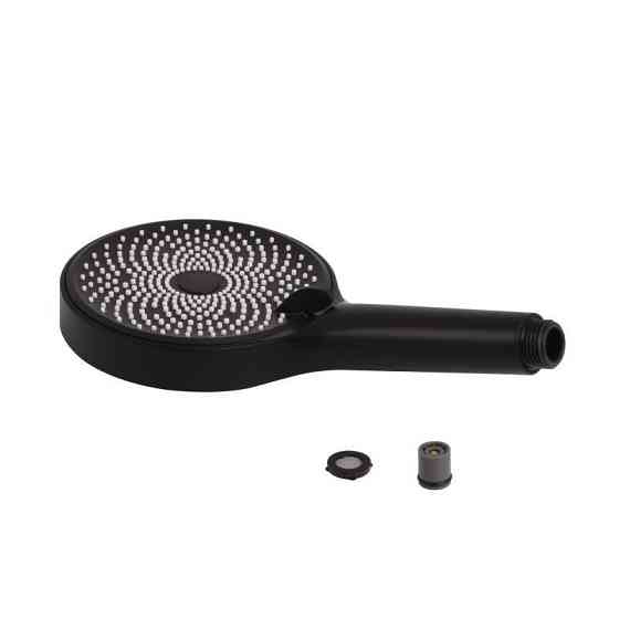 Лейка для ручного душа Qtap Rucni D 130 мм круглая QTRUC125BLM45953 Black Matt Харьков