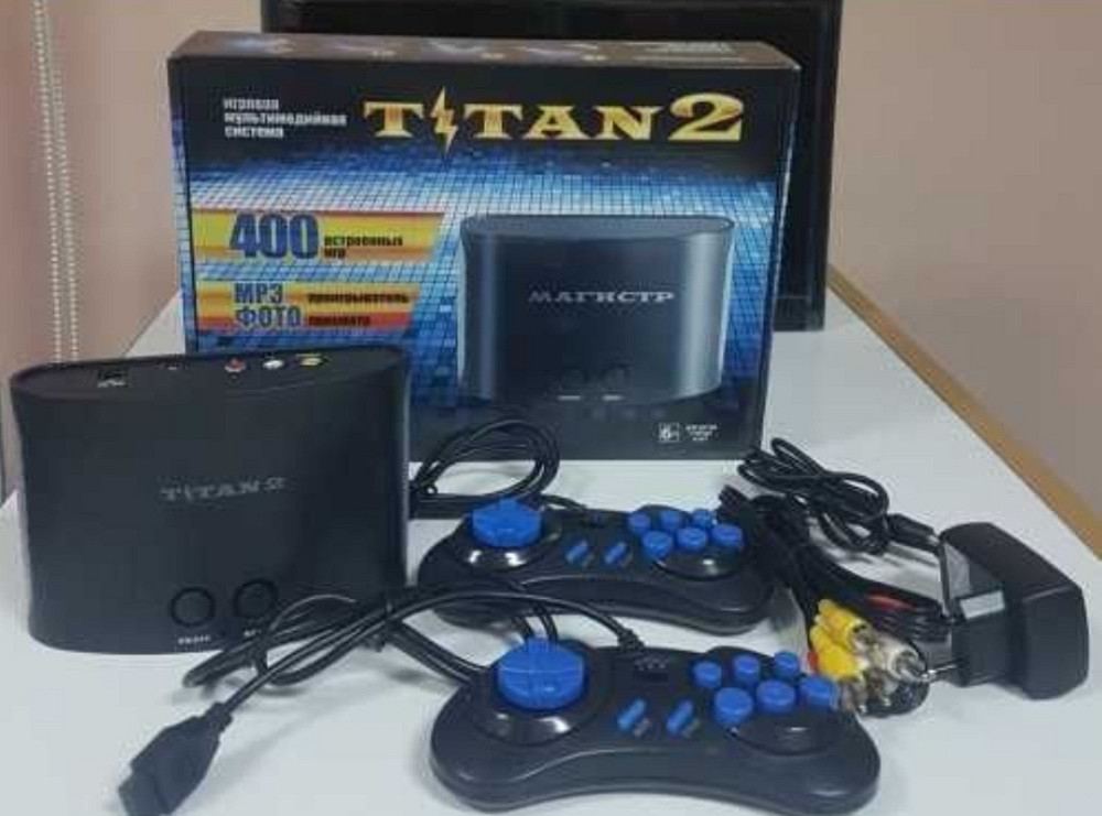 Игровая приставка Титан 2 400 игр Денди Dendy Сега Sega Mega Drive 2 Киев - изображение 7