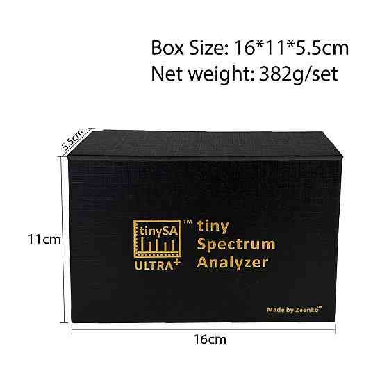 Спектроаналізатор TinySA Ultra+ ZS-407 з генератором сигналів Київ